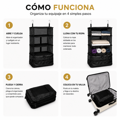 Armova™ Organizador de equipaje plegable