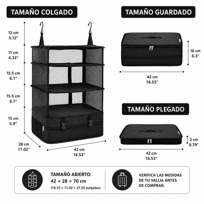 Armova™ Organizador de equipaje plegable