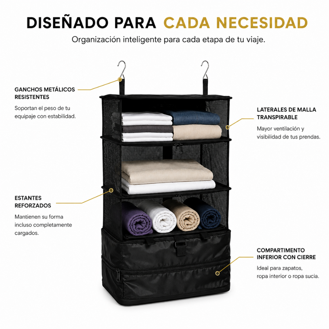 Armova™ Organizador de equipaje plegable